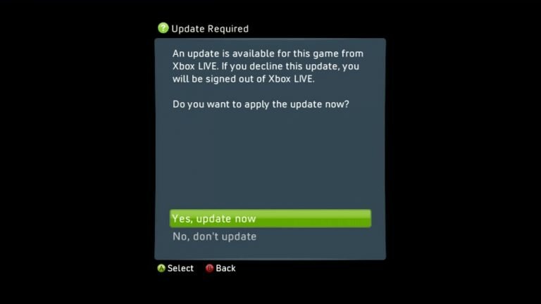 Обновление Update Xbox 360
